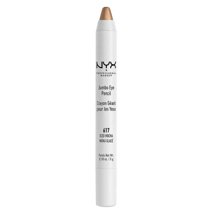 NYX PROF. MAKEUP Jumbo Eye Pencil Iced Mocha i gruppen SKÖNHET & HÄLSA / Makeup / Ögon & Ögonbryn / Eyeliner / Kajal hos TP E-commerce Nordic AB (38-69611)