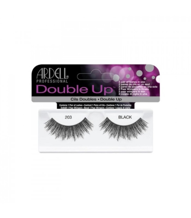 Ardell Double Up False Eyelashes Black 203 i gruppen SKÖNHET & HÄLSA / Makeup / Ögon & Ögonbryn / Lösögonfransar hos TP E-commerce Nordic AB (38-69673)