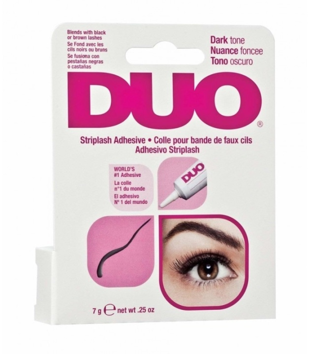 Ardell DUO Quick-Set Adhesive Dark 7g i gruppen SKÖNHET & HÄLSA / Makeup / Ögon & Ögonbryn / Lösögonfransar hos TP E-commerce Nordic AB (38-69683)