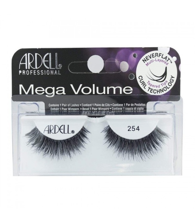 Ardell False Lashes Mega Volume 254 Black i gruppen SKÖNHET & HÄLSA / Makeup / Ögon & Ögonbryn / Lösögonfransar hos TP E-commerce Nordic AB (38-69692)