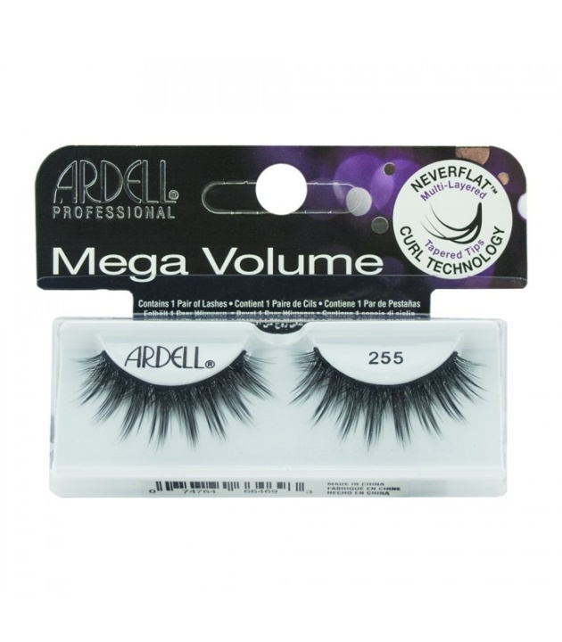 Ardell False Lashes Mega Volume 255 Black i gruppen SKÖNHET & HÄLSA / Makeup / Ögon & Ögonbryn / Lösögonfransar hos TP E-commerce Nordic AB (38-69693)