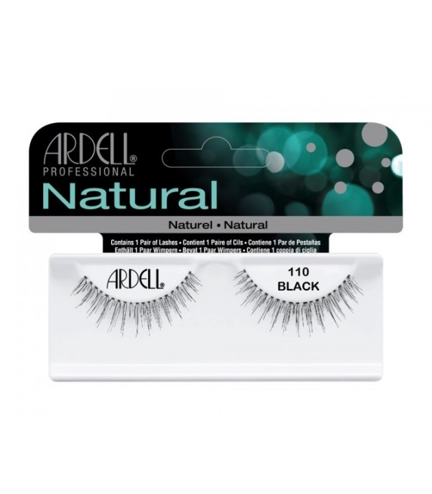 Ardell Natural Lashes 110 Black i gruppen SKÖNHET & HÄLSA / Makeup / Ögon & Ögonbryn / Lösögonfransar hos TP E-commerce Nordic AB (38-69711)