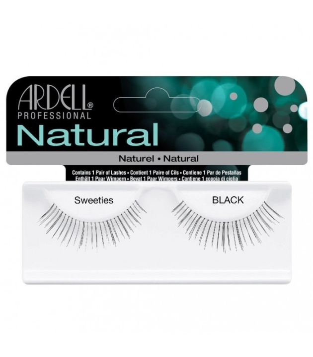 Ardell Natural Lashes Sweeties Black i gruppen SKÖNHET & HÄLSA / Makeup / Ögon & Ögonbryn / Lösögonfransar hos TP E-commerce Nordic AB (38-69721)