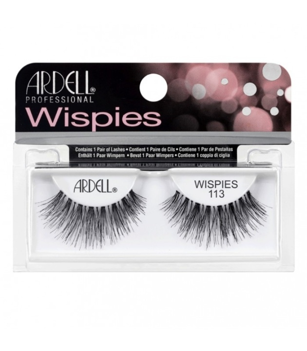 Ardell Wispies Lashes 113 Black i gruppen SKÖNHET & HÄLSA / Makeup / Ögon & Ögonbryn / Lösögonfransar hos TP E-commerce Nordic AB (38-69730)