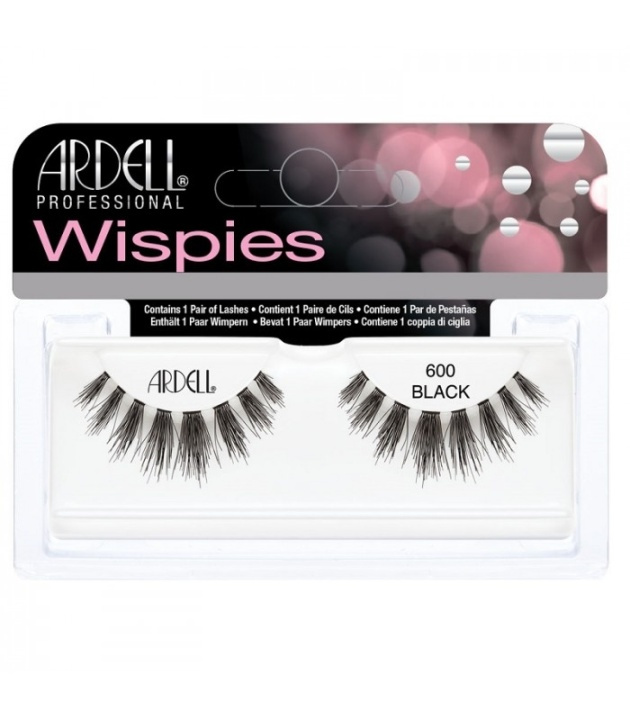 Ardell Wispies Lashes 600 Black i gruppen SKÖNHET & HÄLSA / Makeup / Ögon & Ögonbryn / Lösögonfransar hos TP E-commerce Nordic AB (38-69732)