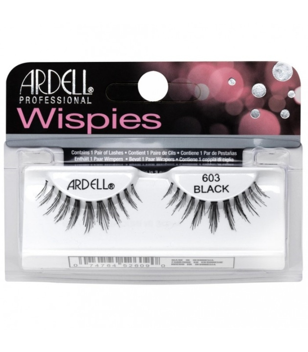 Ardell Wispies Lashess 603 Black i gruppen SKÖNHET & HÄLSA / Makeup / Ögon & Ögonbryn / Lösögonfransar hos TP E-commerce Nordic AB (38-69734)