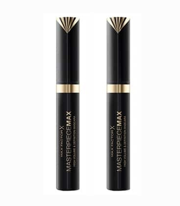 2-pack Max Factor Masterpiece Max Mascara Black 7,2ml i gruppen SKÖNHET & HÄLSA / Makeup / Ögon & Ögonbryn / Mascara hos TP E-commerce Nordic AB (38-69774)