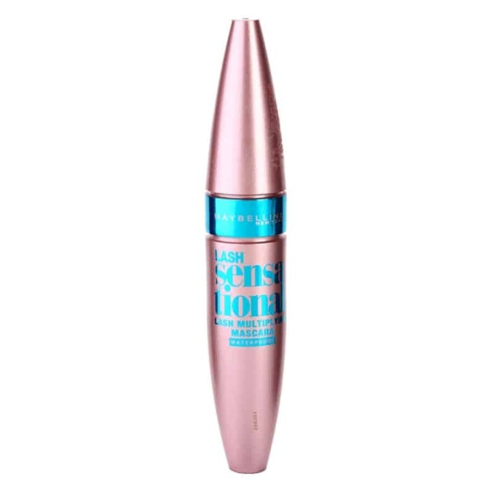 Maybelline Lash Sensational Mascara Waterproof Black 9,5ml i gruppen SKÖNHET & HÄLSA / Makeup / Ögon & Ögonbryn / Mascara hos TP E-commerce Nordic AB (38-69792)