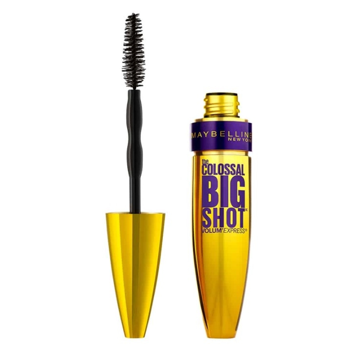 Maybelline the Colossal Big Shot Mascara Very Black 9,5ml i gruppen SKÖNHET & HÄLSA / Makeup / Ögon & Ögonbryn / Mascara hos TP E-commerce Nordic AB (38-69796)