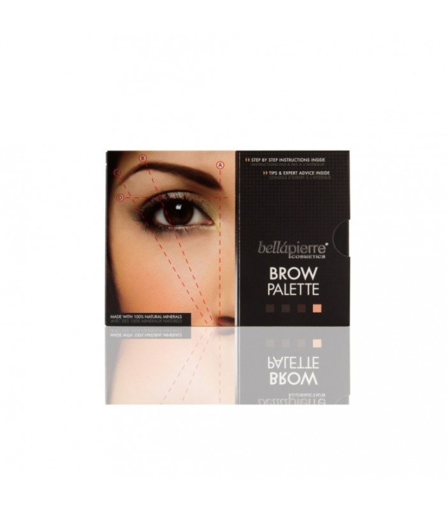 Bellapierre Brow palette i gruppen SKÖNHET & HÄLSA / Makeup / Ögon & Ögonbryn / Ögonbrynskit hos TP E-commerce Nordic AB (38-69843)