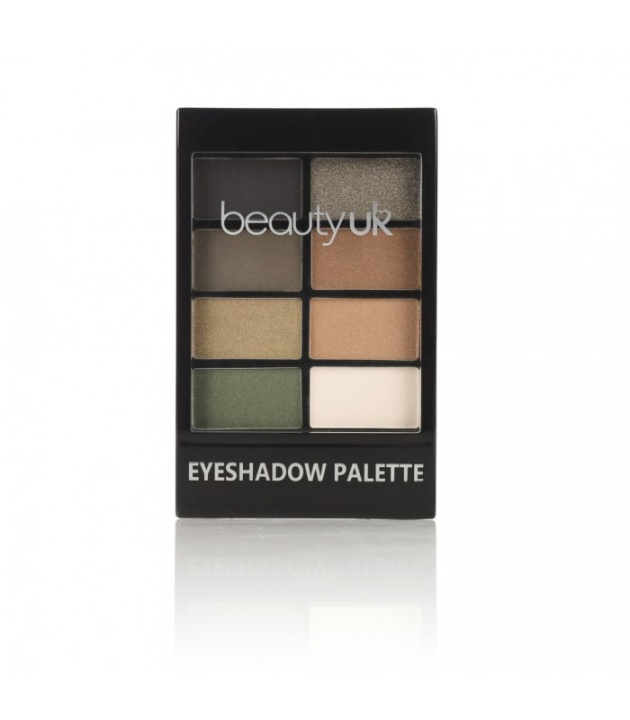 Beauty UK Eyeshadow Palette no.5 - Green with Envy i gruppen SKÖNHET & HÄLSA / Makeup / Ögon & Ögonbryn / Ögonskuggor hos TP E-commerce Nordic AB (38-69883)