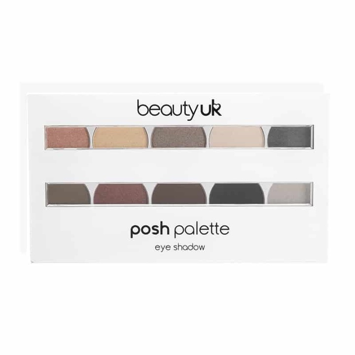 BeautyUK Beauty UK Posh Palette Large Eye Palette No.2 Masquerade i gruppen SKÖNHET & HÄLSA / Makeup / Ögon & Ögonbryn / Ögonskuggor hos TP E-commerce Nordic AB (38-69890)