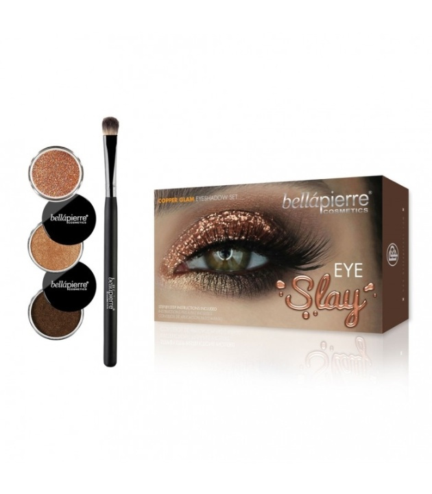 Bellapierre Eye Slay Kit - Copper Glam i gruppen SKÖNHET & HÄLSA / Makeup / Ögon & Ögonbryn / Ögonskuggor hos TP E-commerce Nordic AB (38-69898)