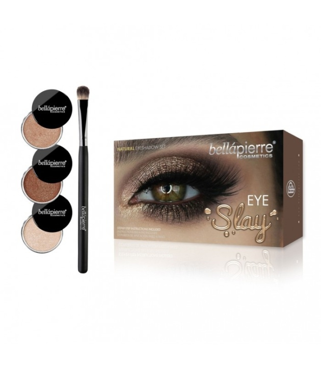 Bellapierre Eye Slay Kit - Natural i gruppen SKÖNHET & HÄLSA / Makeup / Ögon & Ögonbryn / Ögonskuggor hos TP E-commerce Nordic AB (38-69901)