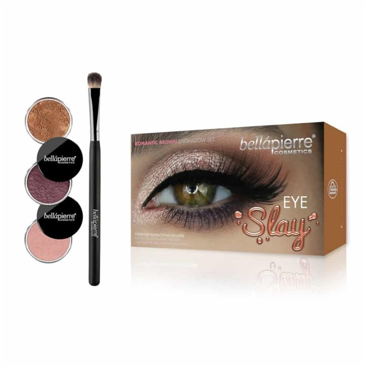 Bellapierre Eye Slay Kit - Romantic Brown i gruppen SKÖNHET & HÄLSA / Makeup / Ögon & Ögonbryn / Ögonskuggor hos TP E-commerce Nordic AB (38-69902)
