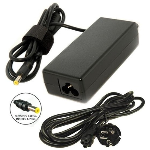 AC Adapter till HP, 18.5V 3.5A 65W (4.8x1.7mm) i gruppen DATORER & KRINGUTRUSTNING / Bärbara datorer & tillbehör / Datorladdare / Laddare till laptop / HP/Compaq hos TP E-commerce Nordic AB (38-7001)