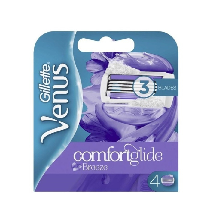 Gillette Venus Breeze Blades 4-pack i gruppen SKÖNHET & HÄLSA / Hår & Styling / Rakning & Trimning / Rakhyvlar & Tillbehör hos TP E-commerce Nordic AB (38-70068)