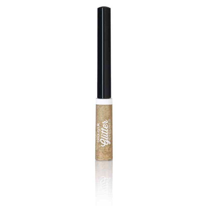 Beauty UK Glitter Eyeliner - Gold 5ml i gruppen SKÖNHET & HÄLSA / Makeup / Ögon & Ögonbryn / Eyeliner / Kajal hos TP E-commerce Nordic AB (38-70095)