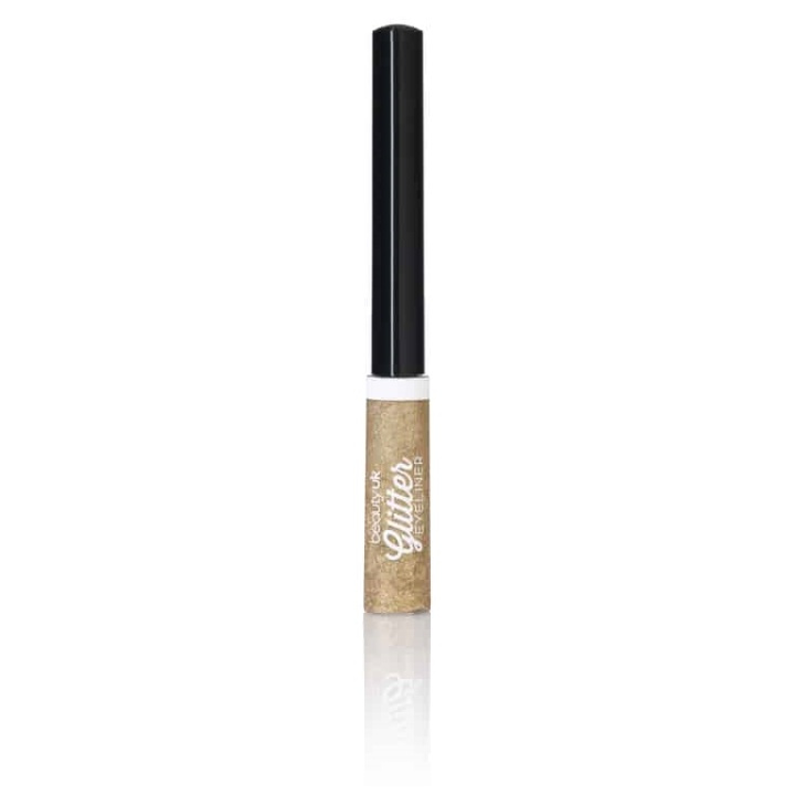 BeautyUK Beauty UK Glitter Eyeliner - Gold 5ml i gruppen SKÖNHET & HÄLSA / Makeup / Ögon & Ögonbryn / Eyeliner / Kajal hos TP E-commerce Nordic AB (38-70095)