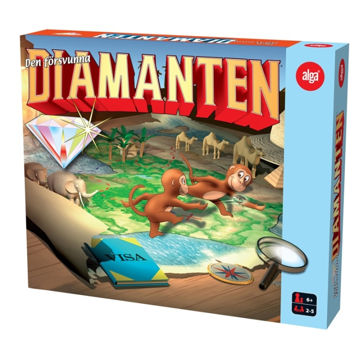 Alga Diamanten i gruppen LEKSAKER, BARN- & BABYPRODUKTER / Spel / Sällskapsspel hos TP E-commerce Nordic AB (38-70154)
