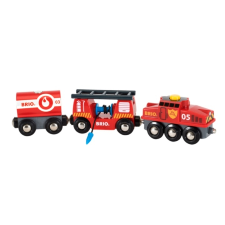 BRIO 33844 Räddningståg i gruppen LEKSAKER, BARN- & BABYPRODUKTER / Leksaker / Byggleksaker / Brio tågbanor hos TP E-commerce Nordic AB (38-70288)