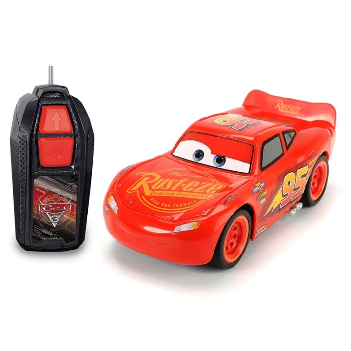 Disney Cars Radiostyrd bil Blixten i gruppen LEKSAKER, BARN- & BABYPRODUKTER / Radiostyrt / Radiostyrda bilar hos TP E-commerce Nordic AB (38-70385)