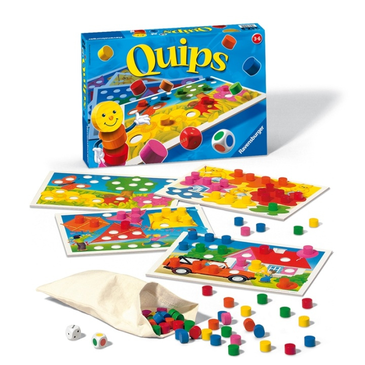 Ravensburger Quips i gruppen LEKSAKER, BARN- & BABYPRODUKTER / Leksaker / Sällskapsspel / Barnspel hos TP E-commerce Nordic AB (38-70445)