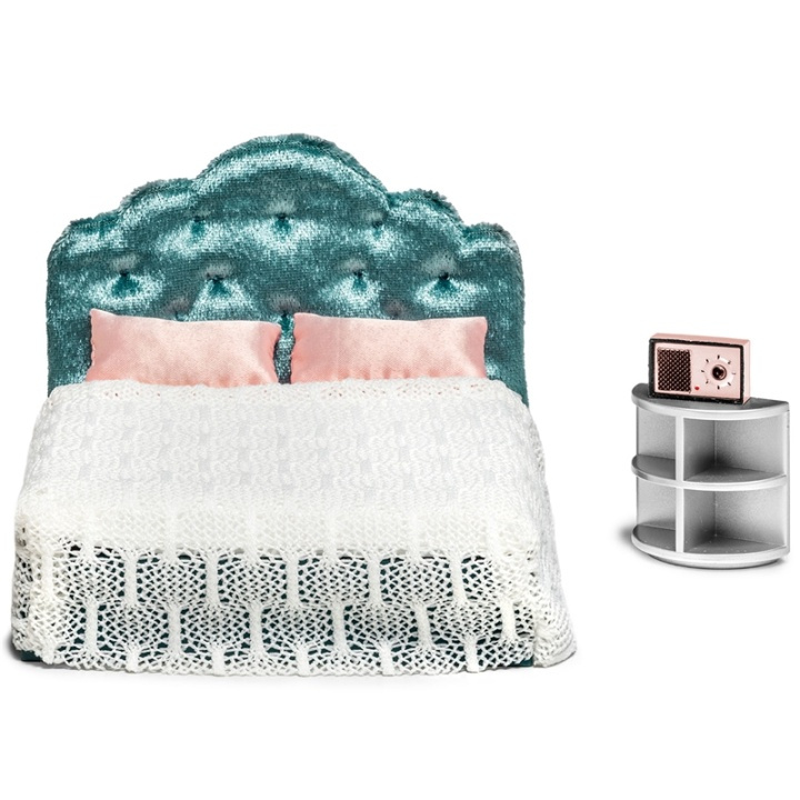 Lundby Sovrumsset 602006 i gruppen LEKSAKER, BARN- & BABYPRODUKTER / Leksaker / Dockor & Tillbehör hos TP E-commerce Nordic AB (38-70634)