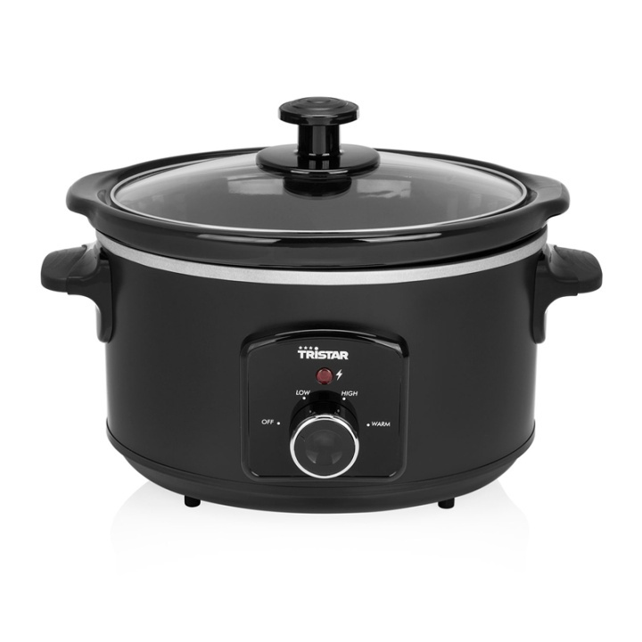 Tristar Slowcooker 3,5l Termostat 180W i gruppen HEM, HUSHÅLL & TRÄDGÅRD / Hushållsmaskiner / Slowcookers hos TP E-commerce Nordic AB (38-71098)