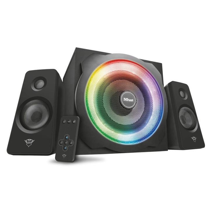 Trust GXT 629 Tytan 2.1 RGB Speakers i gruppen DATORER & KRINGUTRUSTNING / Datortillbehör / Högtalare hos TP E-commerce Nordic AB (38-71352)