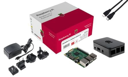 Raspberry Pi 3 B+ Premium kit, Raspberry Pi 3 B+, strömadapter m.m. i gruppen DATORER & KRINGUTRUSTNING / Datorkomponenter / Raspberry Pi hos TP E-commerce Nordic AB (38-71836)