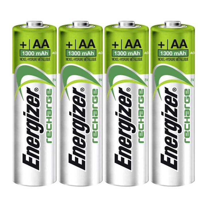 Energizer Batteri AA/LR6 Laddbart Ni-Mh 1300mAh 4-pack i gruppen HEMELEKTRONIK / Batterier & Laddare / Laddningsbara batterier / AA hos TP E-commerce Nordic AB (38-72023)