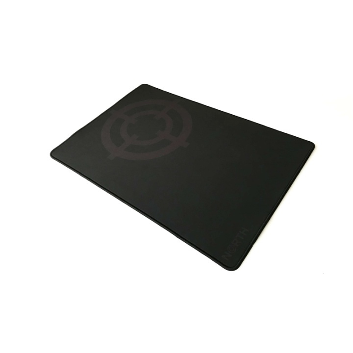 North Musmatta Pro Gaming Svart Large 500x340mm i gruppen DATORER & KRINGUTRUSTNING / Gaming / Musmattor hos TP E-commerce Nordic AB (38-72065)