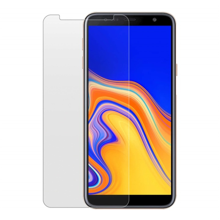 Gear Härdat Glas 2.5D Samsung Galaxy J4 Plus 2018 i gruppen SMARTPHONE & SURFPLATTOR / Mobilskydd / Samsung hos TP E-commerce Nordic AB (38-72080)
