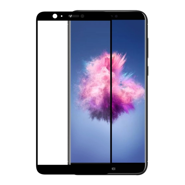 Gear Härdat Glas 3D Huawei P Smart Edge To Edge Svart i gruppen SMARTPHONE & SURFPLATTOR / Mobilskydd / Huawei/Honor hos TP E-commerce Nordic AB (38-72082)