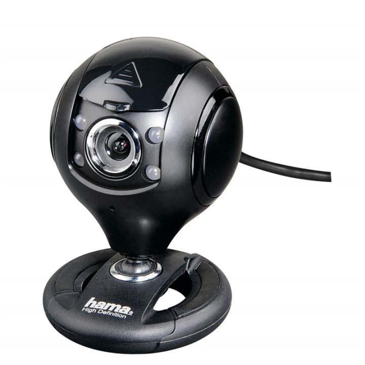 Hama Webcam HD Spy Protection 16:9 Svart i gruppen DATORER & KRINGUTRUSTNING / Datortillbehör / Webbkameror hos TP E-commerce Nordic AB (38-72109)