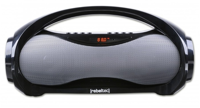 REBELTEC SoundBox 320-boomboxBT/FM/USB i gruppen HEMELEKTRONIK / Ljud & Bild / Högtalare & Tillbehör / Bluetooth-högtalare / Bärbara högtalare hos TP E-commerce Nordic AB (38-72374)