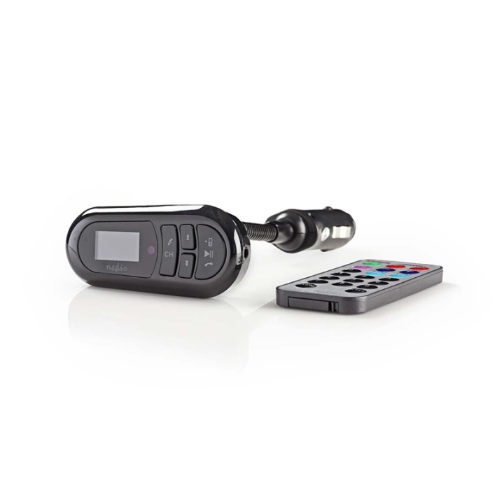 Bil-FM-sändare | Bluetooth® | microSD-kortfack | Handsfree-samtal i gruppen BIL / Billjud & Multimedia / FM-sändare hos TP E-commerce Nordic AB (38-72655)