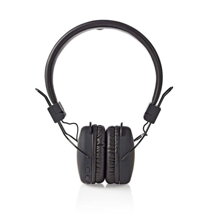 Nedis Trådlösa On-Ear hörlurar | Maximal batteritid: 15 timmar | Inbygd mikrofon | Tryck på Kontroll | Stöd för röststyrning | Volymkontroll | Svart i gruppen HEMELEKTRONIK / Ljud & Bild / Hörlurar & Tillbehör / Hörlurar hos TP E-commerce Nordic AB (38-72716)