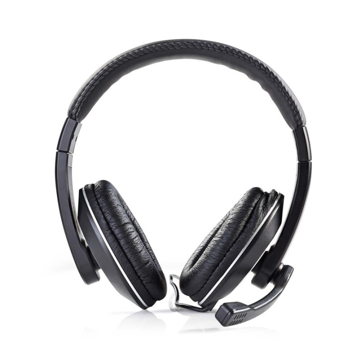 PC-headset | Over-ear | Mikrofon | Dubbel 3.5 mm kontaktdon i gruppen DATORER & KRINGUTRUSTNING / Datortillbehör / Headset hos TP E-commerce Nordic AB (38-72731)