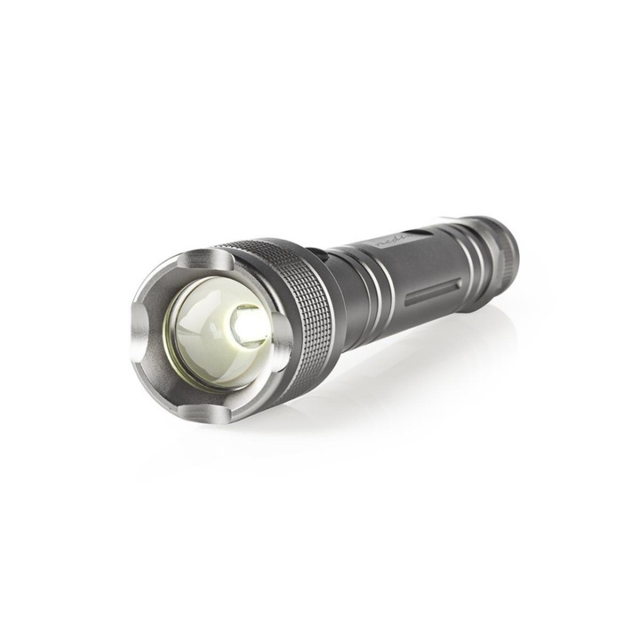 Nedis LED ficklampa | Batteridriven | 4.5 V DC | 10 W | 3x C/LR14 | Angivet ljusflöde: 500 lm | Belysningsräckvidd: 250 m | Strålvinkel: 9.5 ° i gruppen SPORT, FRITID & HOBBY / Ficklampor & Pannlampor / Ficklampor hos TP E-commerce Nordic AB (38-72807)