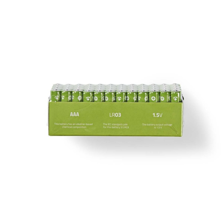 Nedis Alkaline Batteri AAA | 1.5 V DC | 48-Pack i gruppen HEMELEKTRONIK / Batterier & Laddare / Batterier / AAA hos TP E-commerce Nordic AB (38-72967)