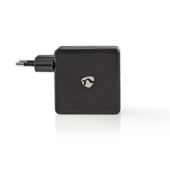 Nedis Väggladdare | 57 W | PD3.0 45W | Snabbladdnings funktion | 2.25 A / 2.4 / 3.0 A | Antal utgångar: 2 | USB-A / USB-C™ | Utan kabel | Automatiskt val av Spänning | Svart i gruppen SMARTPHONE & SURFPLATTOR / Laddare & Kablar / Väggladdare / Väggladdare USB hos TP E-commerce Nordic AB (38-73032)