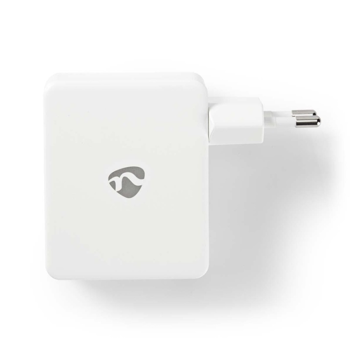 Nedis Väggladdare | 24 W | Snabbladdnings funktion | 4x 2.4 A | Antal utgångar: 4 | 4x USB-A | Utan kabel | Single Voltage Output | Vit i gruppen SMARTPHONE & SURFPLATTOR / Laddare & Kablar / Väggladdare / Väggladdare USB hos TP E-commerce Nordic AB (38-73071)