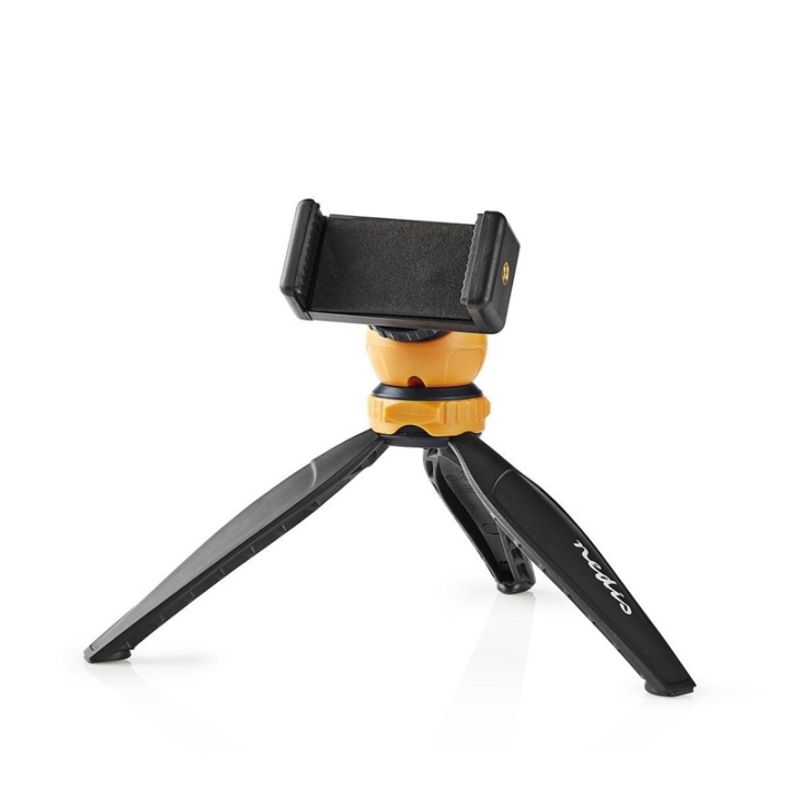 Nedis Stativ | Maximal lastkapacitet: 1.5 kg | Minsta arbetshöjd: 11.0 cm | Maximal arbetshöjd: 16.0 cm | 1 Segment | Fast | Resväska ingår | ABS / Nylon | Orange / Svart i gruppen HEMELEKTRONIK / Foto & Video / Fotoutrustning / Stativ hos TP E-commerce Nordic AB (38-73129)