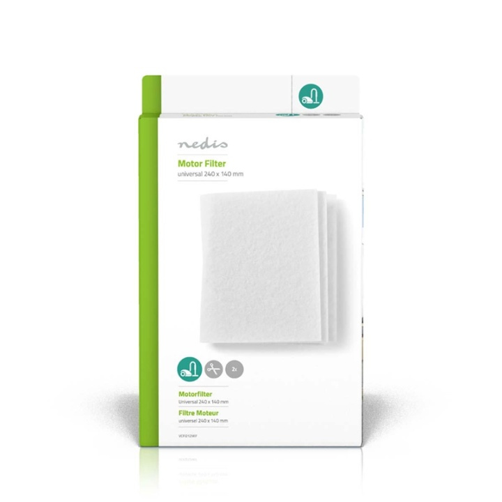 Nedis Dammsugar Motor Filter Ersättning för: Universella Kapningsbar | HEM, HUSHÅLL & TRÄDGÅRD - Städprodukter - Dammsugare & Tillbehör - Tillbehör - Filter | GameStuff
