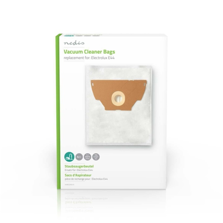 Nedis Dammsugarpåse 4 st. Syntetisk Säljs mest för: Electrolux Vit | HEM, HUSHÅLL & TRÄDGÅRD - Städprodukter - Dammsugare & Tillbehör - Tillbehör - Dammsugarpåsar | GameStuff