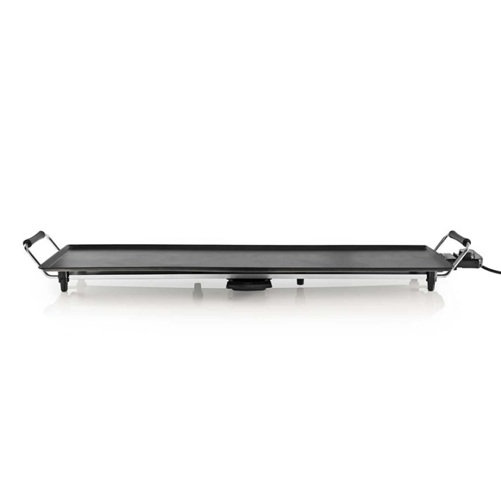 Nedis Teppanyaki Bordsgrill | Bakytan (l x b): 90 x 23 cm | 5 Värmeinställningar i gruppen HEM, HUSHÅLL & TRÄDGÅRD / Hushållsmaskiner / Bänkspisar & Kokplattor hos TP E-commerce Nordic AB (38-73426)