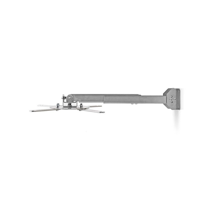 Nedis Projektor Fäste | Fullständigt justerbar | 10 kg | Roterbar | Går att tilta | Stål | Silver i gruppen HEMELEKTRONIK / Ljud & Bild / Hemmabio, HiFi & Bärbart / Projektorer & Projektorfästen hos TP E-commerce Nordic AB (38-73607)
