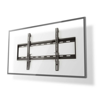 Nedis Fast TV väggfäste | 42 - 70 " | Maximal skärmvikt som stöds: 60 kg | Minsta väggdistans: 29 mm | Stål | Svart